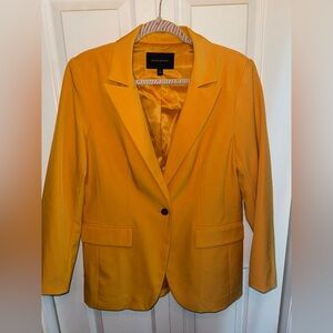 Banana Republic Vibrant Yellow Blazer